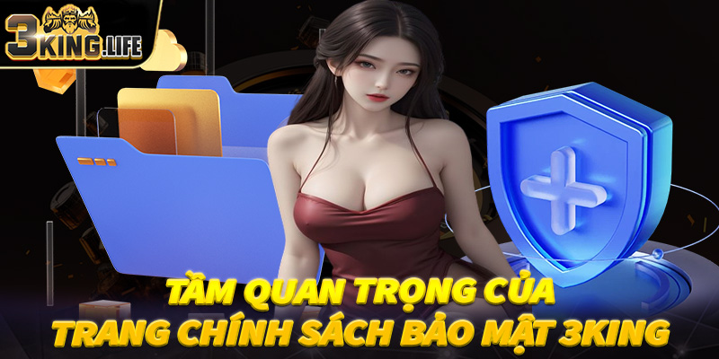 Tầm quan trọng của trang chính sách bảo mật tại nhà cái 3King